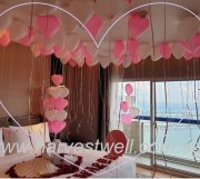 Balloon Decoration for Bedroom